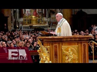 Despide el Papa Francisco el 2014 con una misa / Todo México