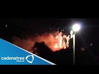 Estallan puestos de pirotecnia en el mercado 23 de Cancún