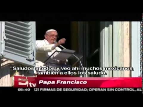 Papa Francisco saluda a los 'ruidosos' mexicanos /Titulares de la mañana