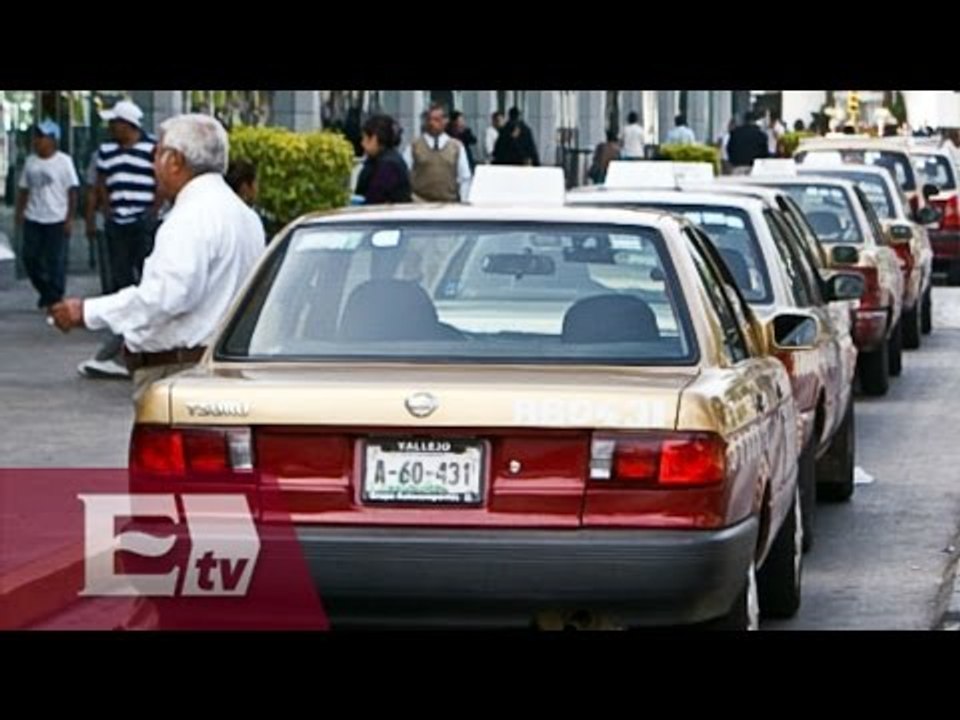 Taxistas del DF demandan a autoridades por Apps...