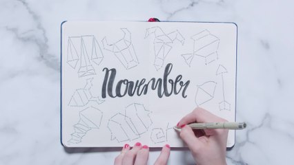 Astrology Themed Spreads For Your Bullet Journal | Plan With Me