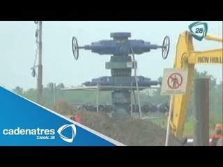 Inspeccionan y evalúan pozo de Pemex en Tabasco, luego de 50 días de incendio