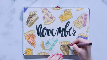 November 2018 Bullet Journal Setup | Plan With Me