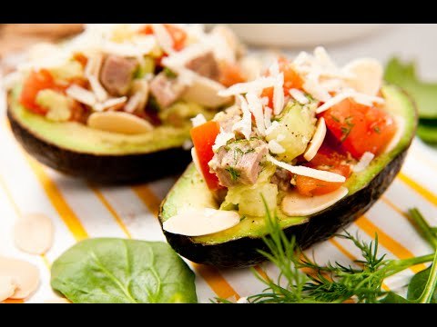 Receta de Aguacates rellenos de camarón / Aguacates rellenos de camarón fácil