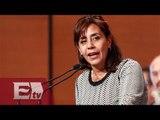 Luisa María Calderón registra su candidatura al gobierno de Michoacán/ Excélsior Informa