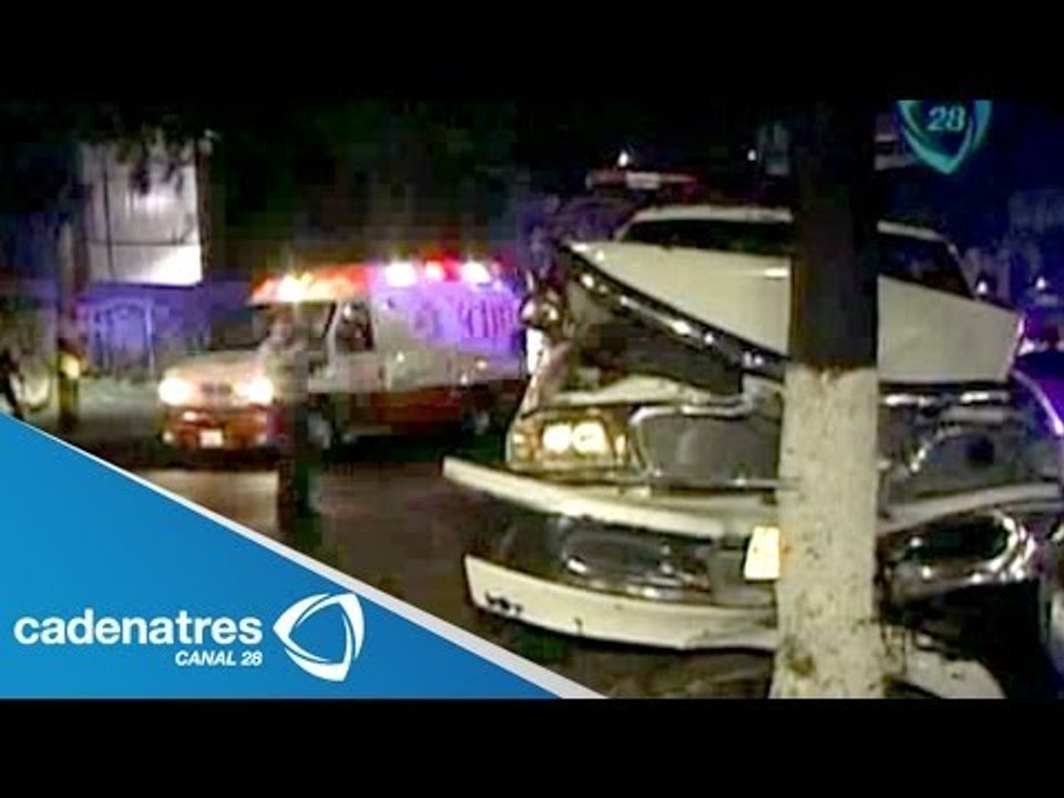 Robo y persecución de tráiler provoca daños en 14 vehículos en Tlalnepantla; hay un detenido