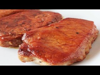 Prepara unas exquisitas Chuletas de cerdo con chiles rellenos