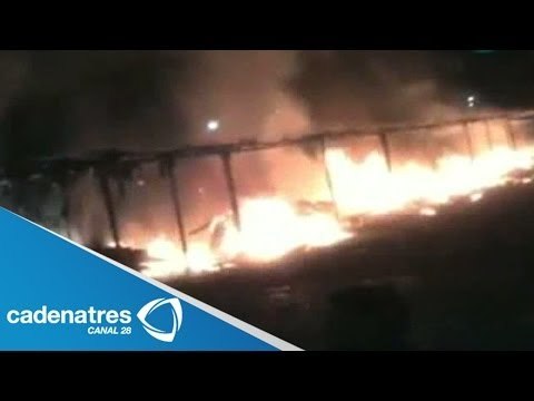 Se incendian comercios de pirotecnia en San Juan Chamula, Chiapas