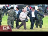 Van 37 personas que se entregan a las autoridades de Michoacán  / Excélsior Informa
