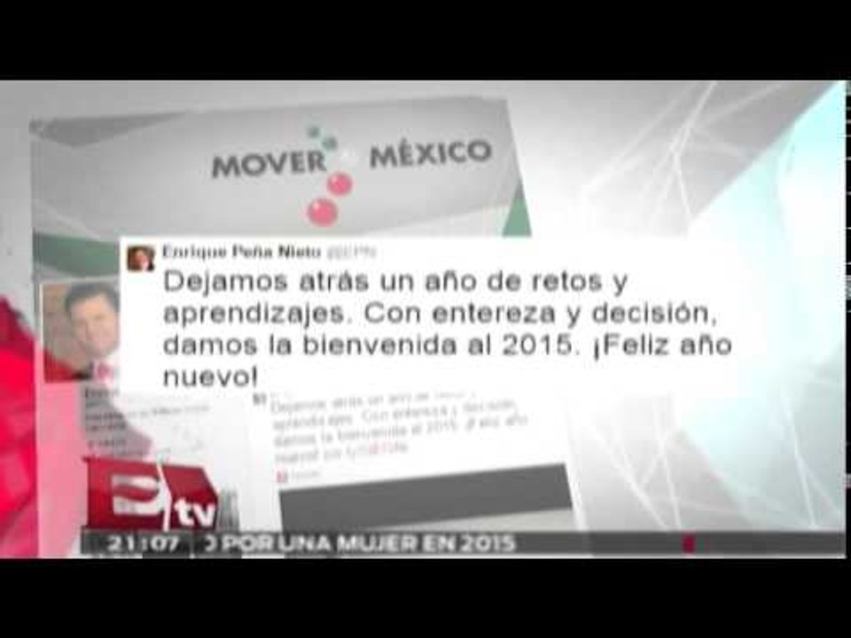 Desea Peña Nieto prosperidad y paz para las fa...