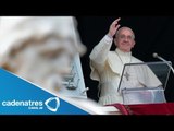 Papa Francisco pide paz en el mundo y clama por el fin de las guerras