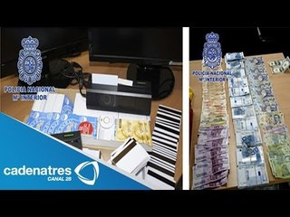 Download Video: España detiene red de hackers bancarios / Capturan a hackers bancarios