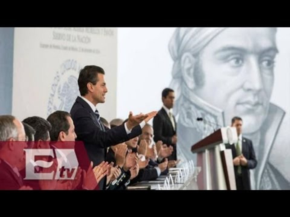 EPN conmemora 199 aniversario luctuoso de José Ma. Morelos / Titulares de la noche