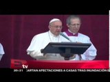 Mensaje navideño de El Papa Francisco / Excélsior informa