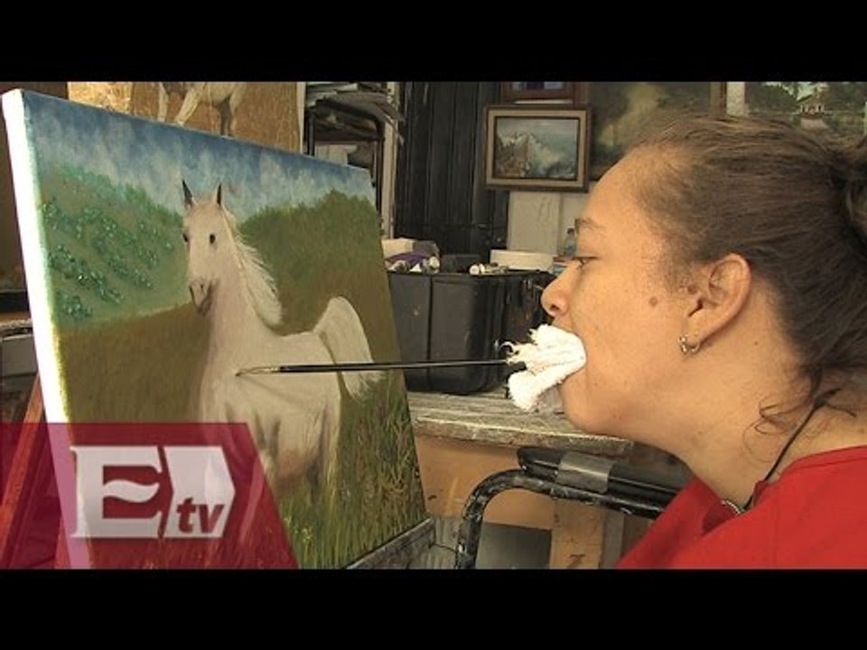 Personas con capacidades distintas exponen sus pinturas en Europa/ Excélsior Informa