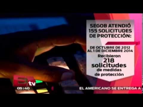 Sebog atendió 155 solicitudes de protección a periodistas