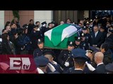 Cientos despiden en Nueva York a uno de los policías asesinados/ Excélsior en la media