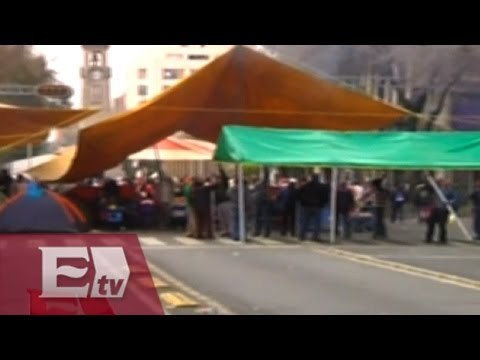 Campesinos levantan plantón en las inmediaciones a Gobernación/ Comunidad