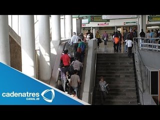 Metro invertirá 244 MDP en escaleras eléctricas