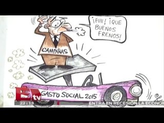 Cartún Pérez: Campañas frenarán el gasto social 2015 / Titulares de la noche