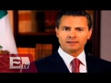 Mensaje de Año Nuevo del presidente Peña Nieto / Excélsior informa