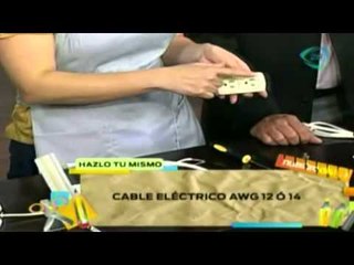 ¿Cómo hacer una extensión eléctrica? / Tutorial extensión o cable