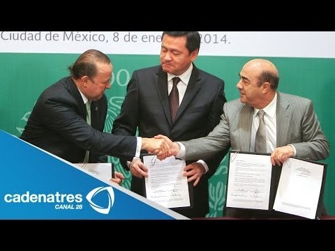 Segob firma convenio con CIRT y PGR para difundir alerta Amber