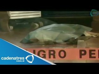 Asesinan a hombre mientras cenaba en una taquería de Naucalpan