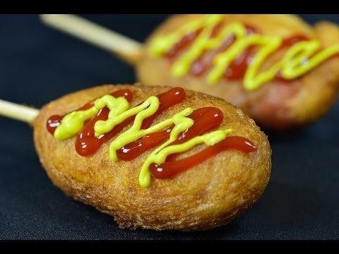Cómo hacer corn dogs chiquitos / Botanas fáciles y rápidas