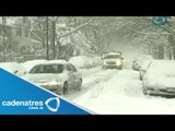 Estados Unidos registra récord de bajas temperaturas por tormenta polar; cancelan vuelos
