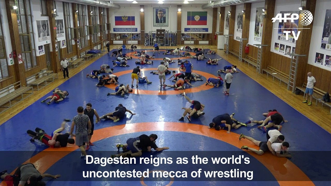 Fighters find wrestling mecca in Russia's Dagestan