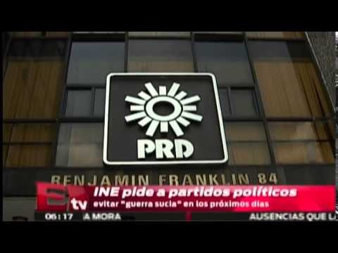 INE pide a partidos políticos evitar guerras sucias en próximos día/ Vianey Esquinca