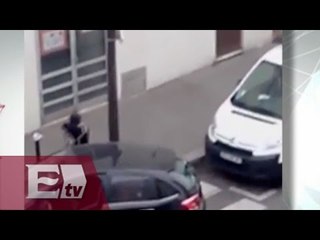 Difunden video del enfrentamiento entre atacante de Charlie Hebdo y policía