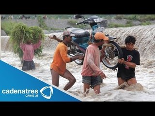 Inundaciones en Indonesia por lluvias suman 13 muertos