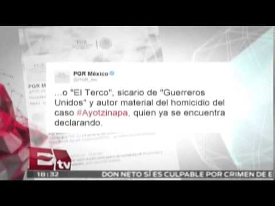 Detienen a "El Cepillo", sicario de Guerreros Unidos ligado a caso Iguala / Nacional