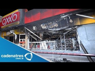 Detalles de la agresión a una tienda Oxxo en Tecámac