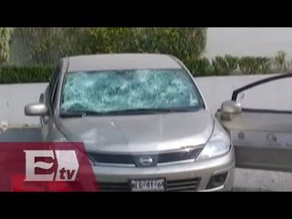 Queman vehículo de sospecho de robo de menores en Tultitlán  / Paola Virrueta