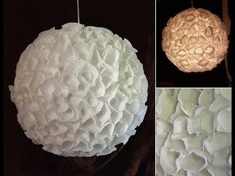 Cómo hacer lámparas de papel fácil y rápido