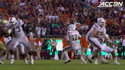 Miami WR Darrell Langham's Clutch Stretch of 2017