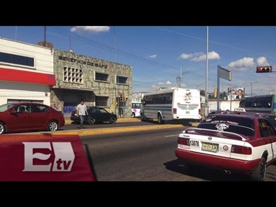 Enfrentamiento entre polícias y taxistas en Oaxaca / Excélsior Informa
