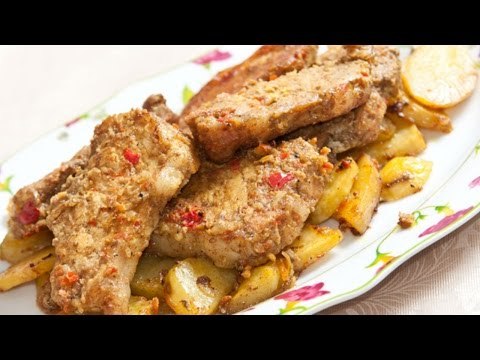 Aprende a preparar un delicioso lomo de cerdo con papas