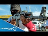 Reportan enfrentamiento a balazos entre dos grupos armados en Michoacán