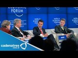 Peña Nieto habla de la situación de Michoacán en el Foro Económico de Davos