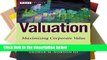F.R.E.E [D.O.W.N.L.O.A.D] Valuation: Maximizing Corporate Value: Maximising Corporate Value (Wiley