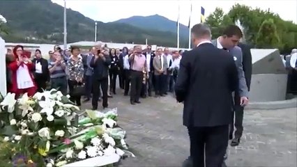 Kako je Radončiću zbog nane Fate zadrhtao glas u Srebrenici