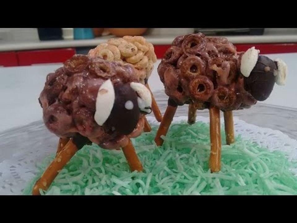 Diviértete haciendo unos borregos con cheerios / Recetas para el día del niño