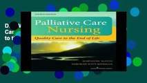 D.O.W.N.L.O.A.D [P.D.F] Palliative Care Nursing: Quality Care to the End of Life [E.B.O.O.K]
