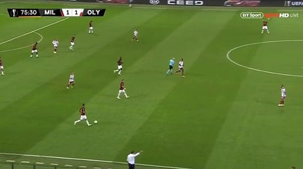 Gonzalo Higuain  Goal AC Milan 2-1	Olympiakos Piraeus 04.10.2018