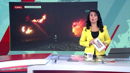 Pamuk Deposu Alevlere Teslim Oldu