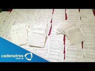 Padre con cáncer deja a su hija 800 notas conmovedoras con consejos para la vida